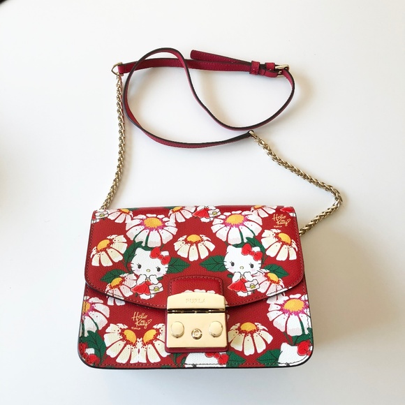 Furla Handbags - Furla x Hello Kitty Toni Ruby Crossbody